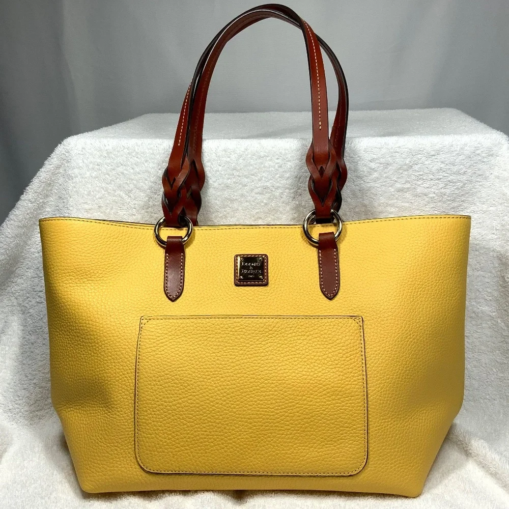 Dooney & Bourke Yellow Tammy Tote